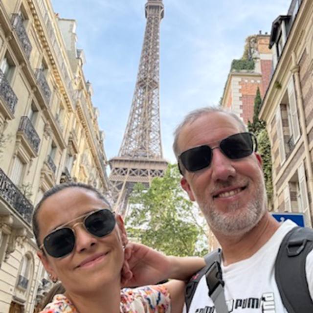 Vero y Santi en París